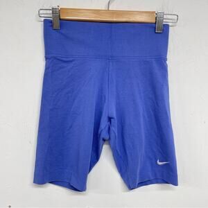 Nike Blue Stretch Comfort Classic Bike Shorts Womens XS Casual Gorpcore Athletic